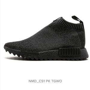 ADIDAS X TGWO NMD CITY SOCK PK TRIPLE BLACK SIZE 8 MENS